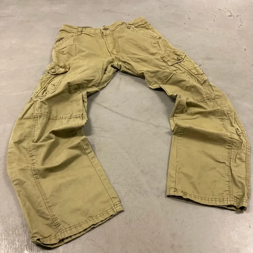 vintage avant guard deconstructed cargo pants 36x33